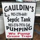 Gauldin's Septic Tank