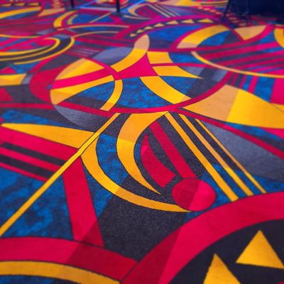 The nicest looking "ugly casino carpet" I have seen in a while!