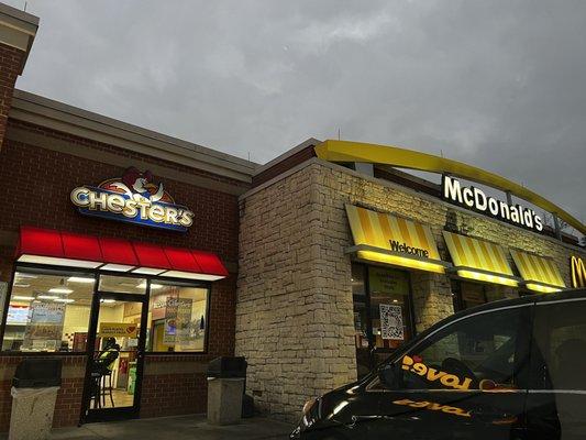 Chester's Chicken and McDonalds