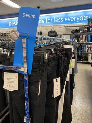 Great deals on jeans.