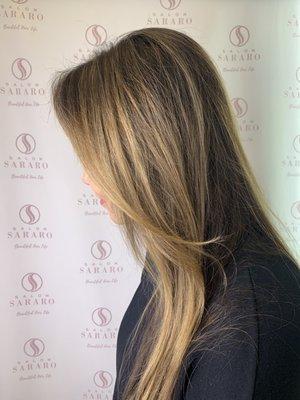 Baby lights and balayage by summer