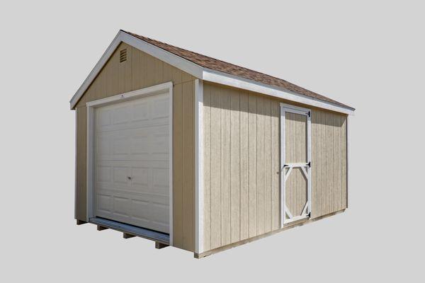 12x16 Single Car Garage