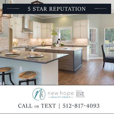 Cedar Park real estate agents, New Hope Realty Group helps sellers and buyers. Call or text us at 512-817-4093