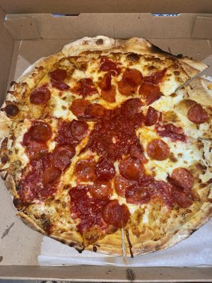 Pepperoni pizza