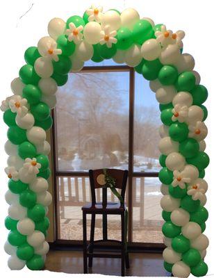 Balloon Arch back drop