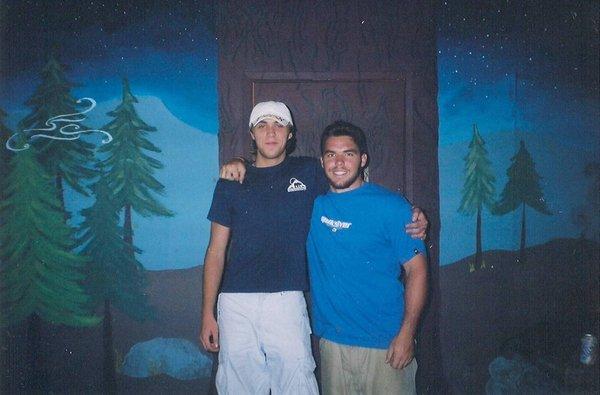 Erich (camp counselor) and Ivan (kitchen staff) (Summer 2004)