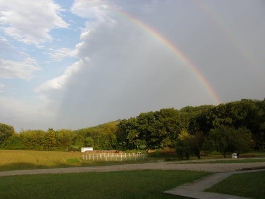 Rainbow at the Lazy T