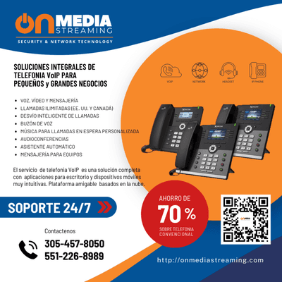 Servicio Profesional de Telefonia VoIP.