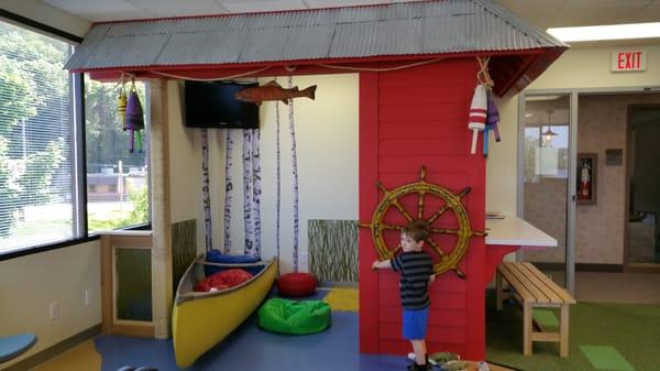 Kids play area.