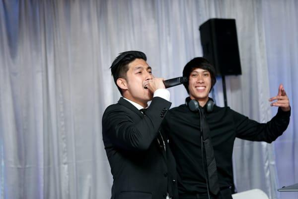 Dante and Josh: the perfect MC and DJ!