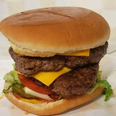 Double cheese burger