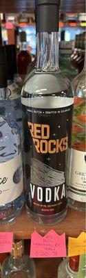 They have the new Red Rocks Vodka. It's so smooth and delicious. My new favorite!