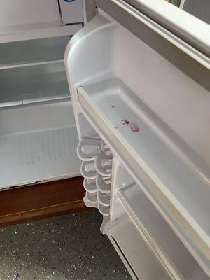 Dirty refrigerator