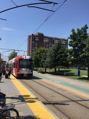 Tram to my hotel