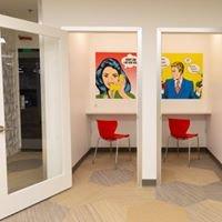 Like working solo? 2 private "phone booths" provide the perfect place for web conferences or private phone calls!