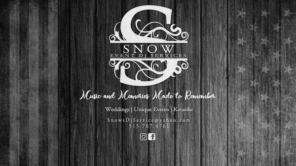 Snow's Dj & Karaoke Productions #snowsdjservice