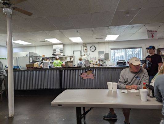 Tables and counter