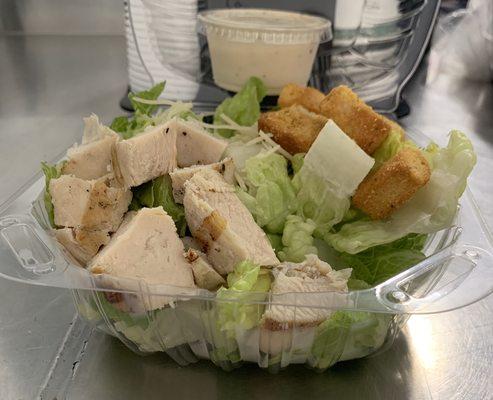 Chicken Caesar salad