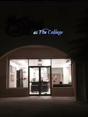 Spa at the college entrance