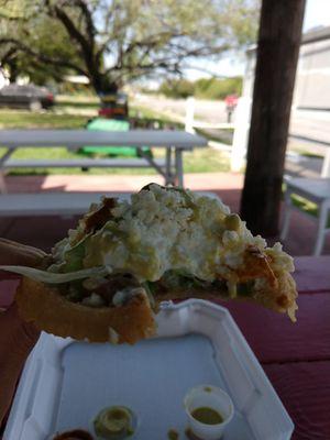 Delicious sopes!