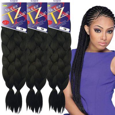 Braiding hair in all colors and lengths