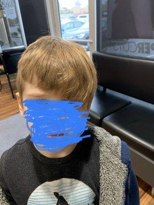 My sons Children's Haircut