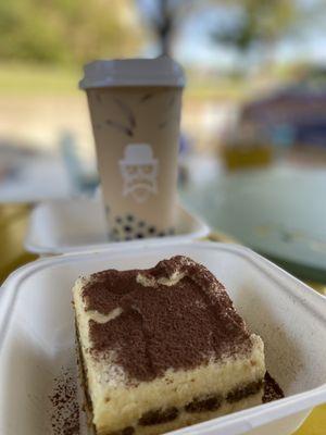 Milk Tea & Tiramisu