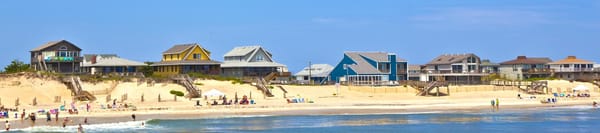 Outer Banks, Kitty Hawk beach