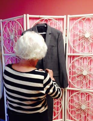 Eila takes a look at a men's suit