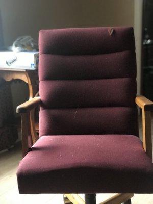 Chair I need reupholstered