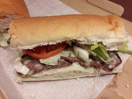 Steak hoagie.  They use Enrico's brick oven baked buns!