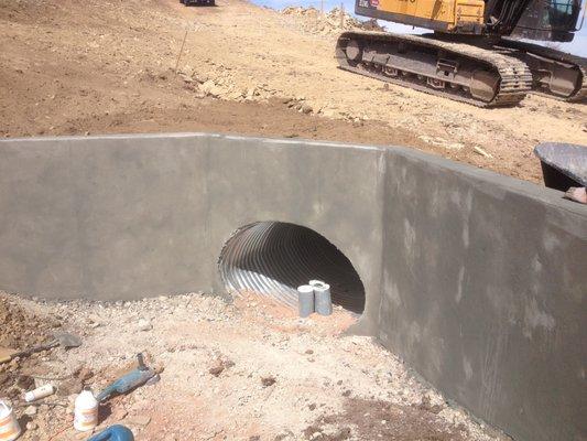 Culverts, drainage