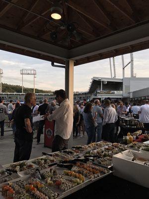 Our catering event at PNC field