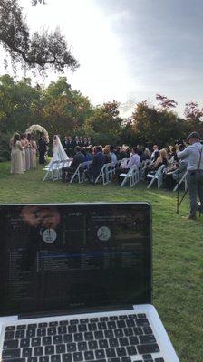 Love getting to do the music for such beautiful ceremonies!