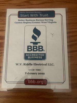 W.V. Riddle Electrical LLC