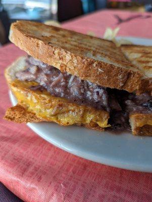 Blueberry BBQ sandwich