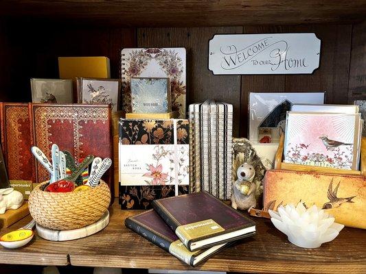 Journals, cards