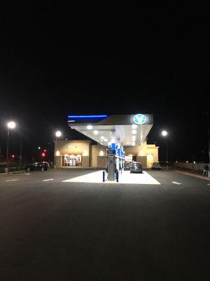 Brand new gas station