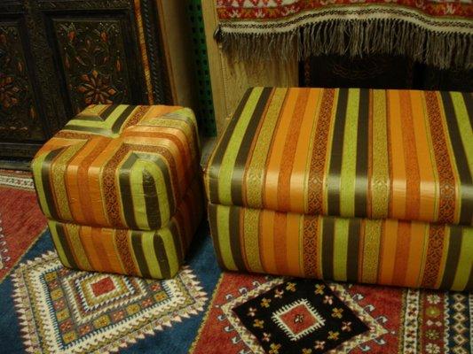 Fabric moroccan couch