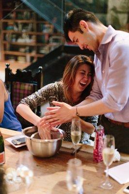 The couple that bakes together stays together :)