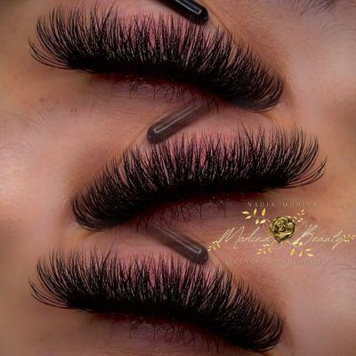 Volume Lashes with Nadia M