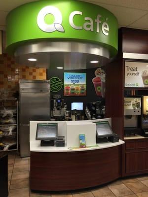 The Quick Chek cafe.