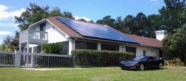 Solar Panels Installed