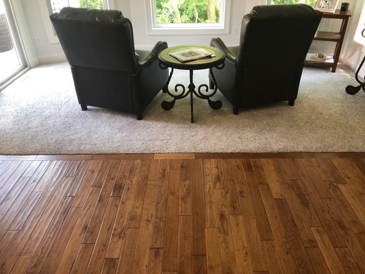 Our new reading room/sun room