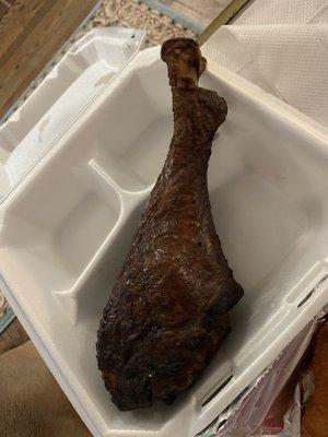 Smoked turkey leg