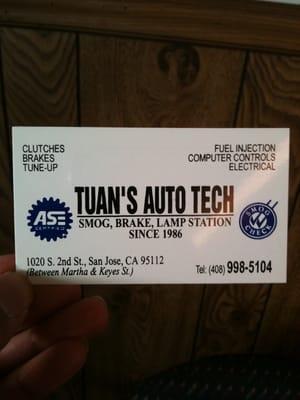 Tuan's Auto Tech