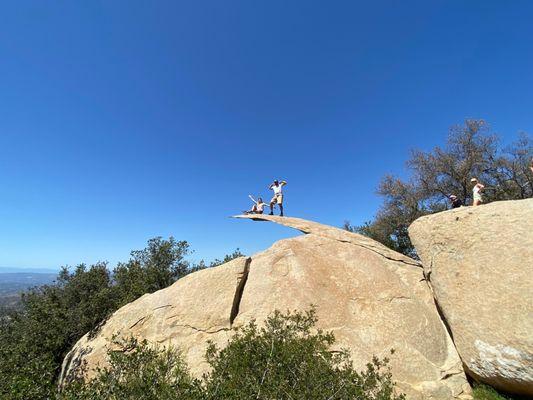 Group hike with OTF La Costa crew to Potato Chip Rock