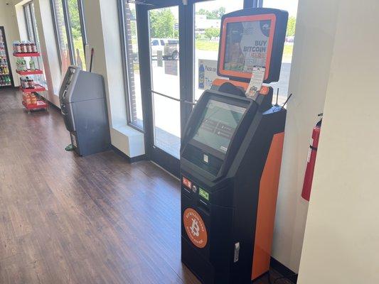 Bitcoin ATM at SNK Gas Station in Allentown, PA. Allows you to Buy or Sell your Bitcoins.