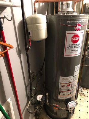 Any water heater install or replacement