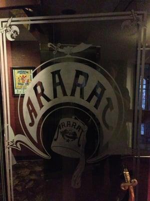 Pic of upstairs restaurant door